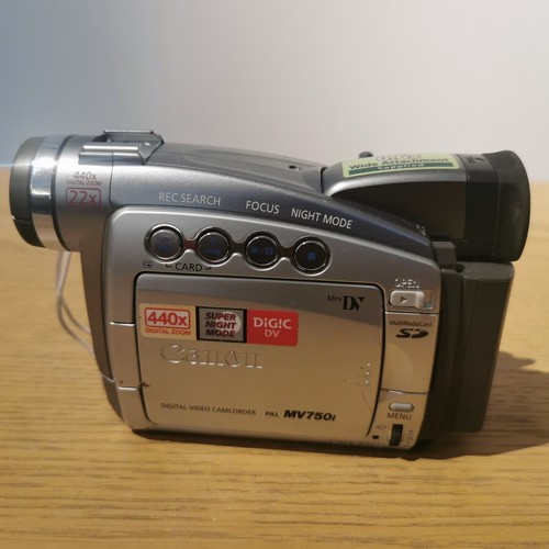 Camescope canon mv750i mini - mini, dv