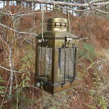 Lanterne à huile pour bateau nautique suspendue en laiton 10" marine lampe ca...