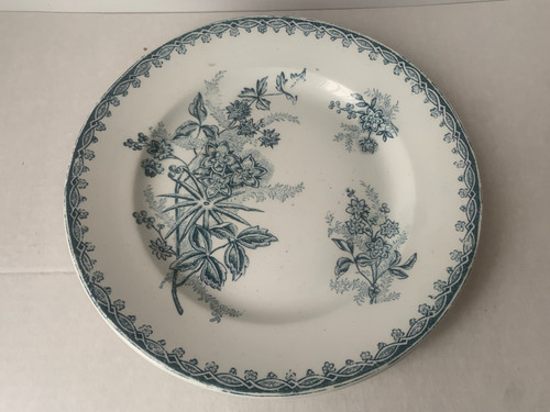 Ancienne assiette terre fer - de,