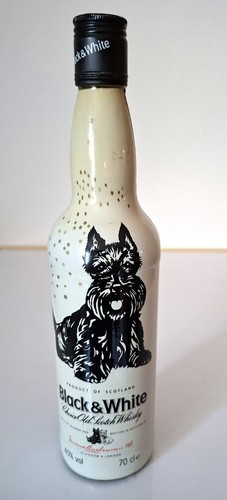Bouteille vide whisky black - bouteille, &