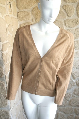 Gilet marron camel - neuf, taille