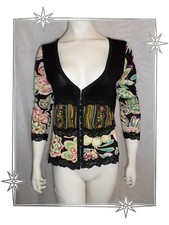 C  - Gilet Fantaisie Noir