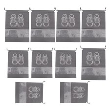 10 Pcs Housse De Rangement Chaussures Pochette Pour Paire À Voyage