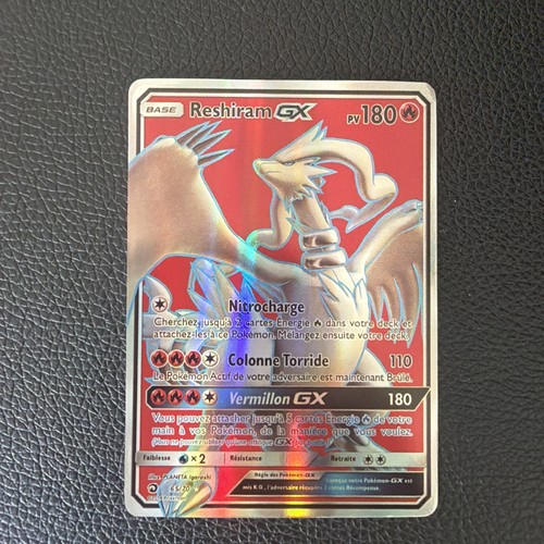 Carte pokémon reshiram - carte,
