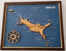 Tableau encadré Ile de Houat