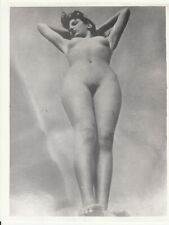 TIRAGE PHOTO  ARGENTIQUE 1960 FEMME NUE NU ARTISTIQUE  FORMAT 9X11cm