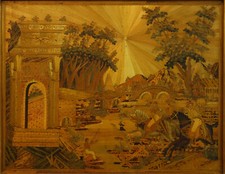 GRAND TABLEAU DE MARQUETERIE