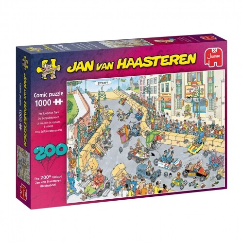 Puzzle course caisses à - -,