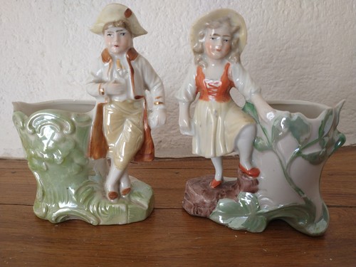 Joli couple figurines en - de,