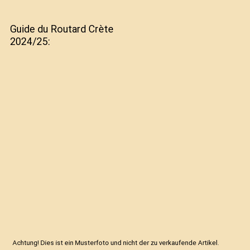 Guide routard crète - du,
