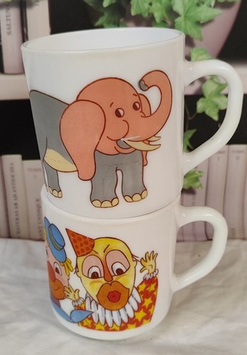 Mugs arcopal vintage clown - arcopal,