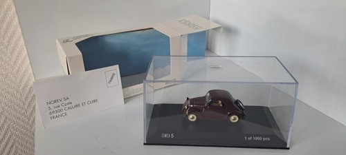 Norev simca bordeaux neuf - norev,