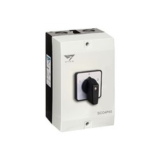 Coffret inverseur de source manuel 40A monophasé ou triphasé pour groupe électr