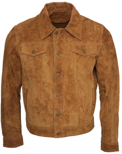 Veste daim chèvre - veste, de