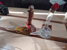 CARAFES OU PORRÖ CATALOGNE- ESPAGNOLE verre très fin en bon état