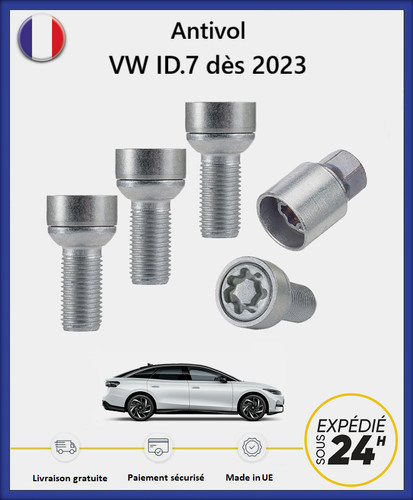 Ecrous antivol roues - roues, haute