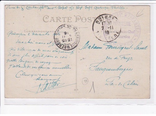 Cachet dépôt 151e - dépôt,