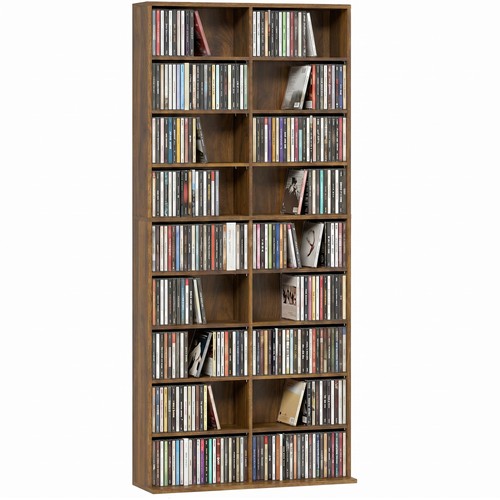 HOMCOM Rangements pour CD et