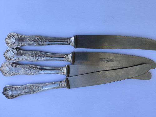 Vintage italian dinner knives - italian,
