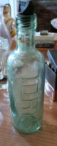 Ancien bouteille verre épais - ancien,
