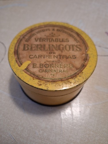 Ancienne boite tôle vide - tôle,
