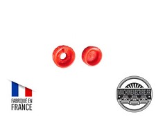 paire de bouton de cylindre molette adaptable pour machine à écrire Japy Baby