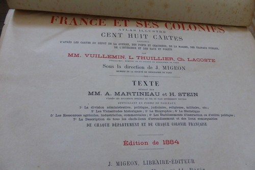 Atlas migeon france - "la, ses