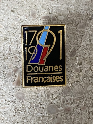 Pin douanes françaises - douanes,
