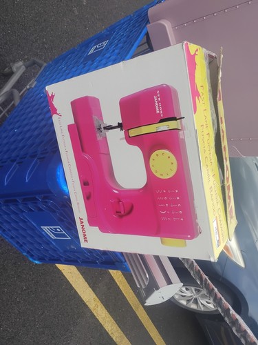 Janome 525b new - janome, pink