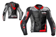 APRILIA Veste Motard en Cuir