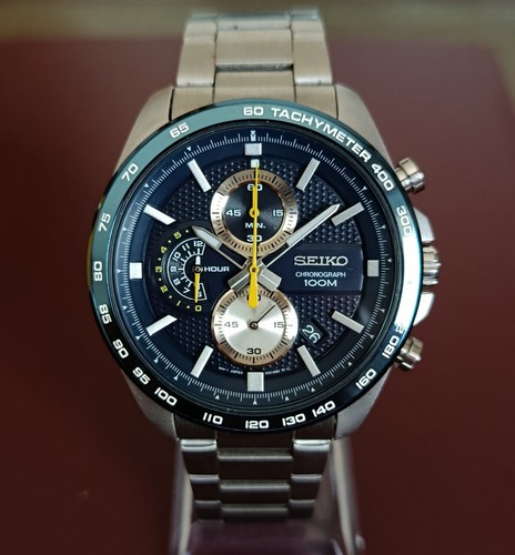 Seiko chronograph 100m - seiko,