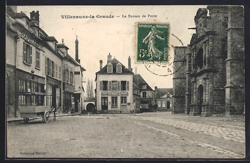 Cpa villenauxe grande le - cpa, villenauxe-la-grande,