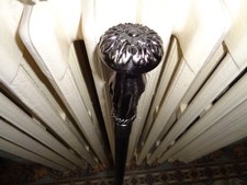 CANNE DE MARCHE FLEURIE MAIN BATON DE MARCHE HAUTEUR 93,5 CMS CANNE DE PEINTRE