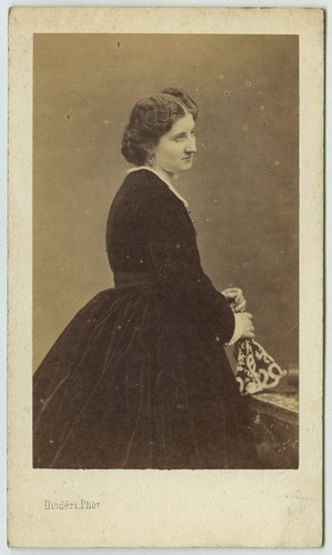 Cdv 1860 adeline - cdv,