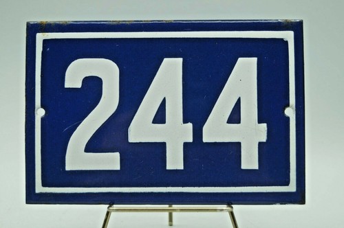 Ancienne plaque emaillee - ,