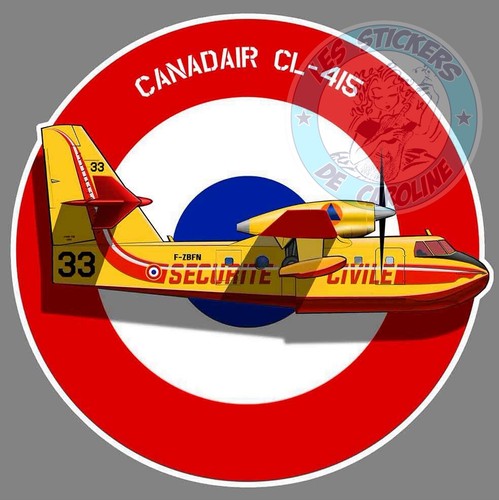 Sticker canadair 415 - sticker,