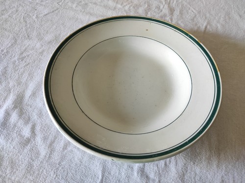 Ancienne assiette creuse - ancienne,