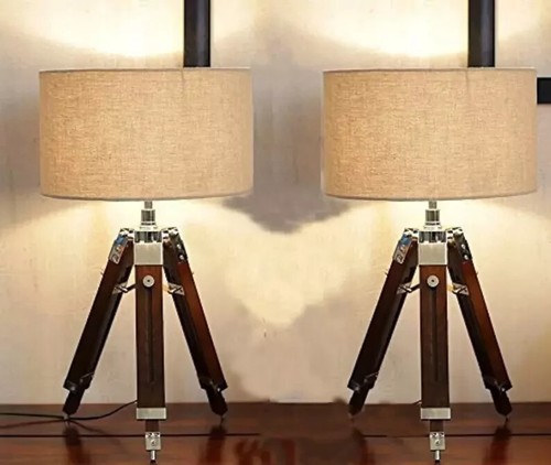 Trépied petite lampe - de, table