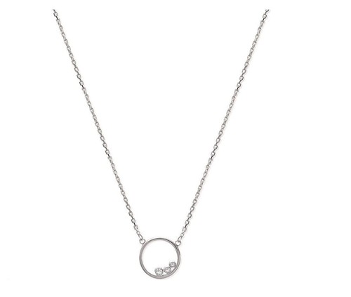 Collier pendentif cercle - collier,