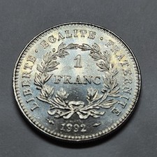 1  FRANC  COMMEMORATIVE  1992