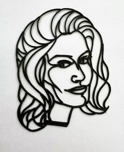 Dalida portrait pochoir - dalida,