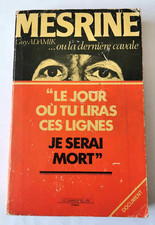 LIVRE MESRINE...OU LA DERNIERE