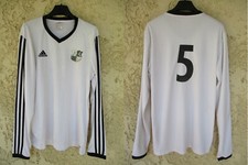 Maillot A.S.C AMIENS porté n°5 ADIDAS worn shirt manches longues sans sponsor M