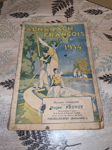 Rare livre ancien almanach - rare,