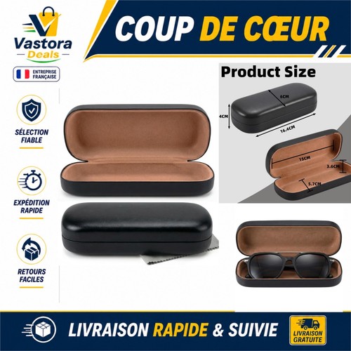 étui lunettes rigide - lunettes,