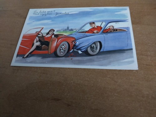 Cartes postale automobile - cartes, l'automobile