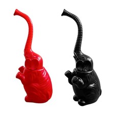 Brosse WC En Forme D'éléphant avec Support, Manche Long, Accessoires,