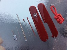 Neuf Côtes / Plaquettes  /  New Scales Original Swiss Victorinox  91mm