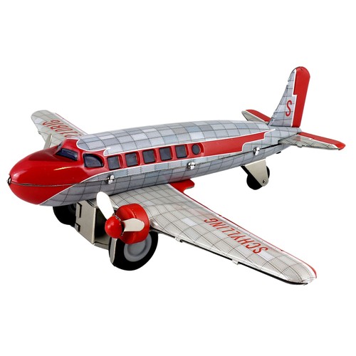 Jouet étain avion à - jouet,