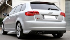 AUDI A3 8P 5 PORTES SPORTBACK RAJOUT DE PARE CHOC / JUPE S3 STYLE ( 2005-2008 )